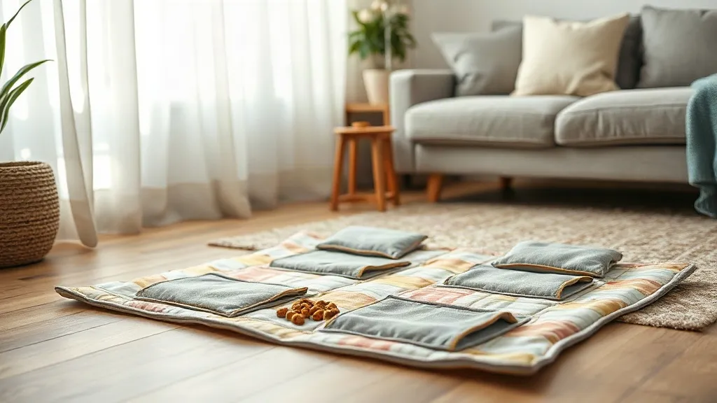 Tapis de fouille lavable : le jeu anti-ennui que Myrtille adore