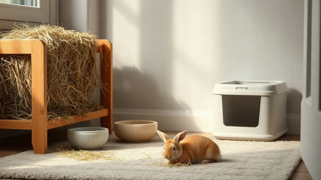 Pourquoi mon lapin ne mange pas son foin et comment l’y remettre